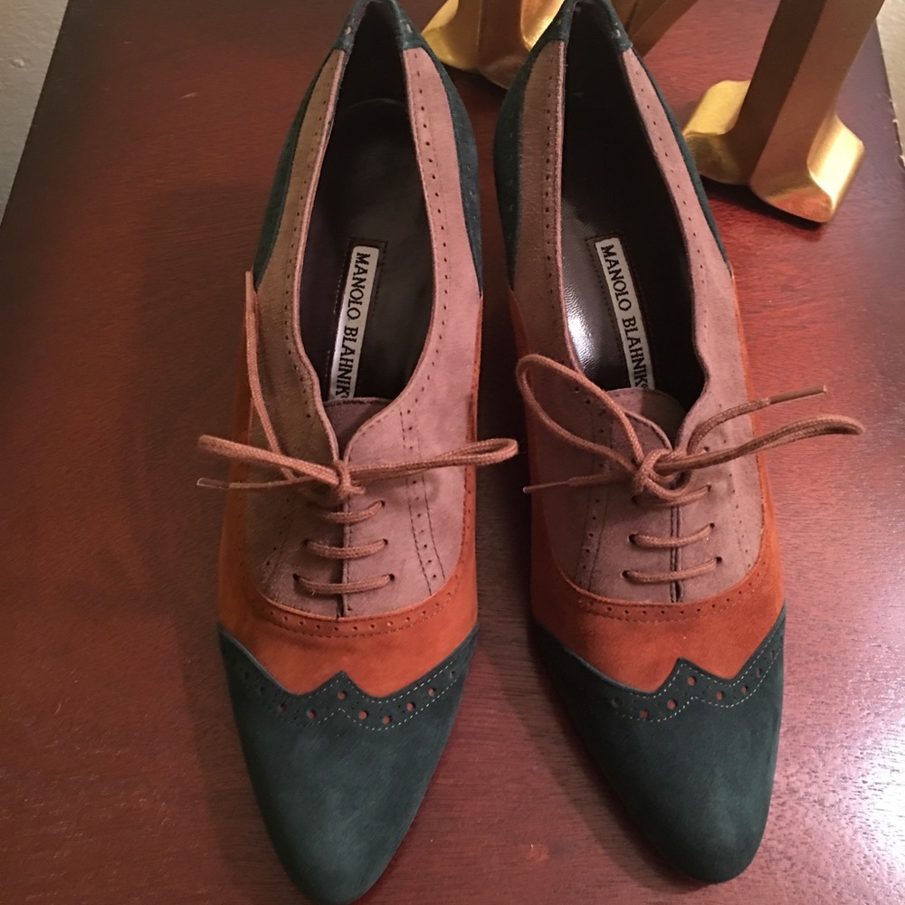 Manolo Blahnik wingtip
